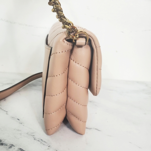 Tory Burch Kira Chevron Chain Wallet - Picture 5 of 11